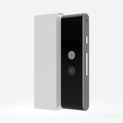 Smart Instant Voice Translator Two-Way Real Time 43-Languages Translation. 3d illustration