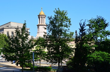 Obraz premium Kirche in der Downtown von Nashville, Tennessee
