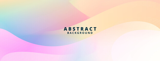 Abstract Colorful liquid background. Modern background design. gradient color. Dynamic Waves. Fluid shapes composition. Fit for website, banners, wallpapers, brochure, posters