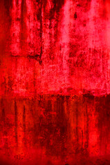 Scary concrete cement wall for background, horror and halloween concept and also scary background