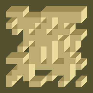 Implementation of Edward Zajec&rsquo;s &ldquo;Il Cubo&rdquo; from 1971. Essentially a Truchet tile set of 8 tiles and rules for placement art illustration