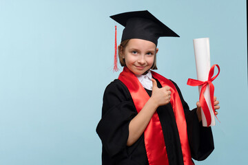 Child whizkid graduation certificate