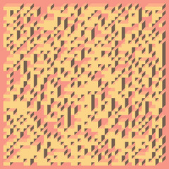 Implementation of Edward Zajec’s “Il Cubo” from 1971. Essentially a Truchet tile set of 8 tiles and rules for placement art illustration