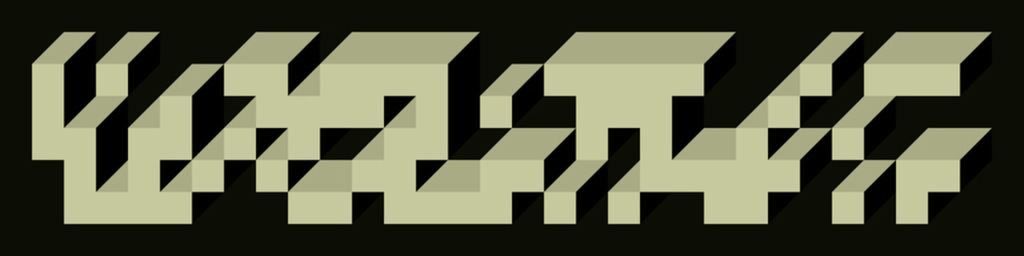 Implementation of Edward Zajec&rsquo;s &ldquo;Il Cubo&rdquo; from 1971. Essentially a Truchet tile set of 8 tiles and rules for placement art illustration