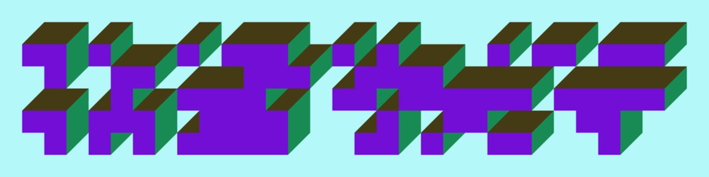 Implementation of Edward Zajec&rsquo;s &ldquo;Il Cubo&rdquo; from 1971. Essentially a Truchet tile set of 8 tiles and rules for placement art illustration