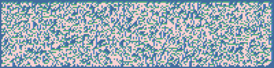 Implementation of Edward Zajec’s “Il Cubo” from 1971. Essentially a Truchet tile set of 8 tiles and rules for placement art illustration