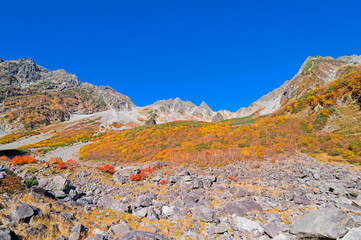 涸沢カールの紅葉