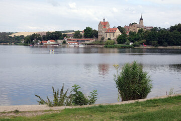 Obraz premium Suesser See mit Seeburg