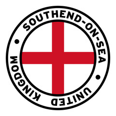 Round Southend-on-Sea United Kingdom Flag Clipart