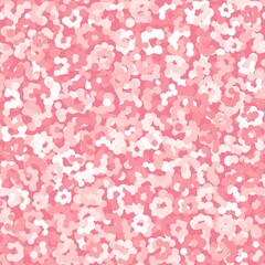 Seamless cream pink leopard, ocelot or wild cat fur leather pattern print