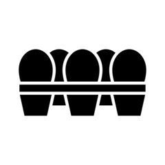 Egg Icon Vector Design Template.