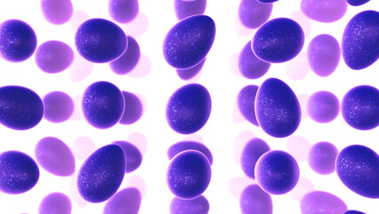 Happy easter day festival background with eggs