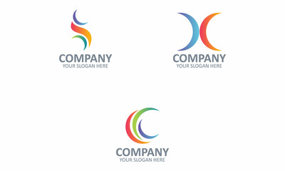 Creative set of xce, xcc, sxc, sxk, sxj, sxe, sxc, aat, xxc logo design 