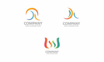 Creative AAW logo design