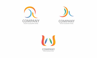 Creative AAW logo design