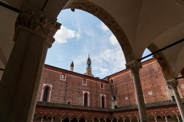 Certosa di Pavia secret view on this amazing architecture 