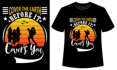 Mountain t-shirt design, t-shirt design, mountain vector