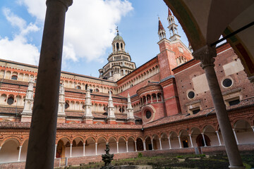 Certosa di Pavia secret view on this amazing architecture 