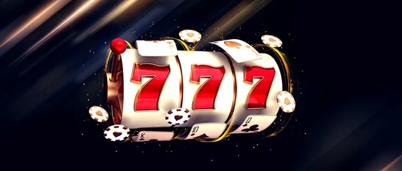 Deurstickers casino slot machine cards poker blackjack baccarat  Black And Red Ace Symbols banner 3d render 3d rendering illustration  ©  victorward13 gmail 