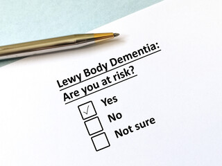 Questionnaire about dementia
