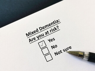 Questionnaire about dementia