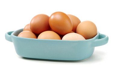 egg on a white background