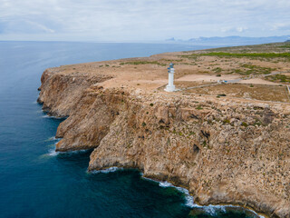 Far de Barbaria in Formentera, Spain