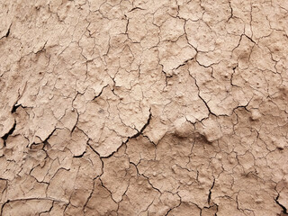 The ground has cracks in the top view for the background
