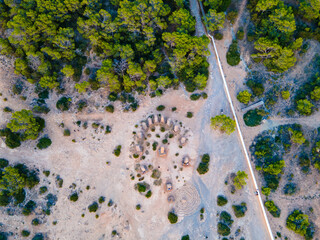 Time and Space in Ibiza, Spain