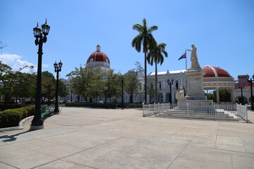 Marti square in Cienfuegos, Cuba