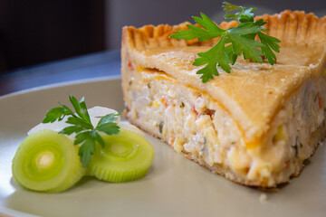Torta fatiada