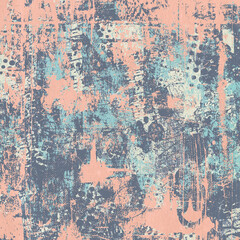 Drawing Halftone Textures. Hand Drawn Abstract Background. Raster Version Illustration.