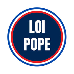 Symbole loi Pope