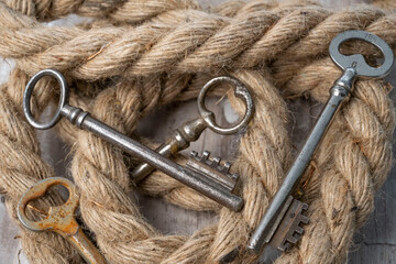 clefs anciennes dans les cordes