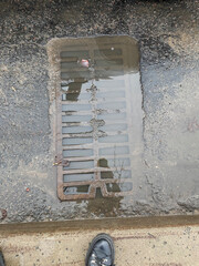 Drainage system for wastewater discharge does not work