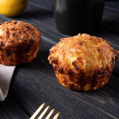 delicious cheese muffins