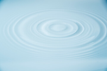water drop and splash and white background
