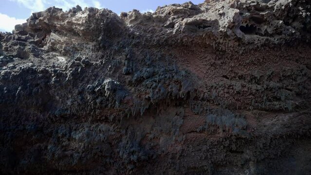 Volcanic landscape - Timanfaya national park on Lanzarote 