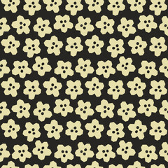 Spring summer botanical seamless pattern