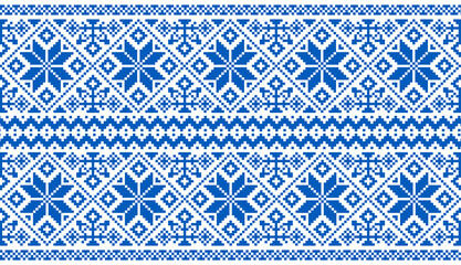 Background in the style of the Ukrainian ornament