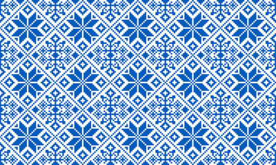 Background in the style of the Ukrainian traditional ornament