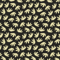 Spring summer botanical seamless pattern