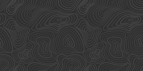 Topographic map, topographer seamless pattern, typography linear background for mapping and audio equalizer backdrop. Vector illustration.