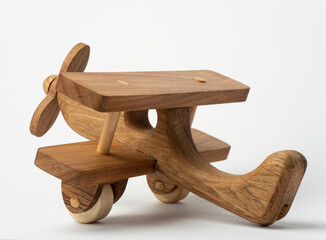 wooden plane toy