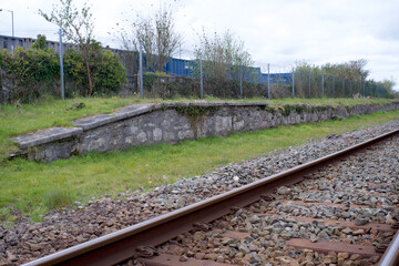 Obraz premium st column road railway station