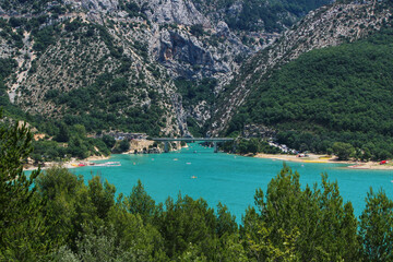 Verdon-Pont du Galetas-Aiguines