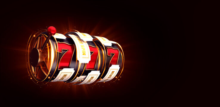 casino slot machine free spin tickets 3d render 3d rendering illustration 