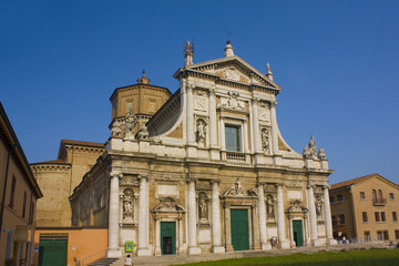 Fototapeta na wymiar Basilica of Santa Maria in Ravenna 