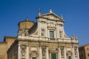 Fototapeta na wymiar Basilica of Santa Maria in Ravenna