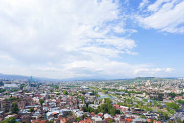 ジョージア・トビリシの街並み